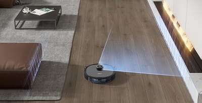 高性能レーザーで測定してマッピングするDEEBOT