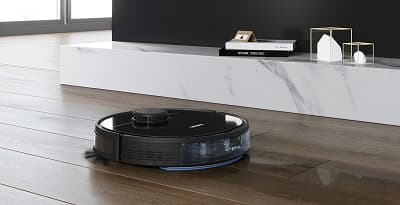 オズモップシステムで床を綺麗にするDEEBOT