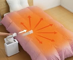 さしこむだけのふとん乾燥機 アロマドライ